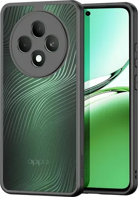 Produktbild von OPPO Reno12 F 5G Hülle - Dux Ducis Aimo Series - Transparent TPU Back Cover - Schwarz