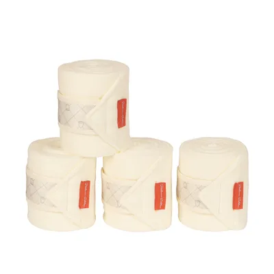 Produktbild von Eskadron Fleecebandagen Platinum " FLEECE " Größe - Pony Farbe - off white