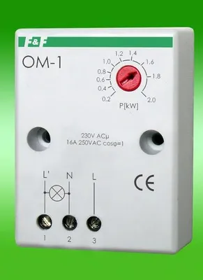 Immagine prodotto di Limitatore di potenza 16A 30sec OM-1
