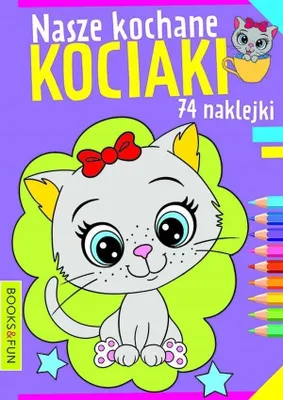 Produktbild von UNSERE LIEBEN - Kätzchen-Malbuch + Aufkleber