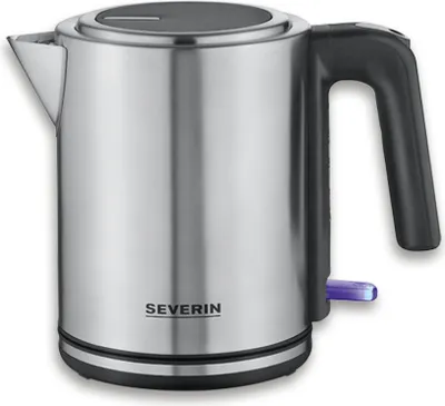 Produktbild von SEVERIN Wasserkocher WK 3489 WK 3489 aus Edelstahl, schwarzsilber