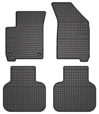 Image de Tapis de sol en caoutchouc pour Fiat Freemont 2011-2016 (crossover) – 4 pièces, noirs, sur mesure