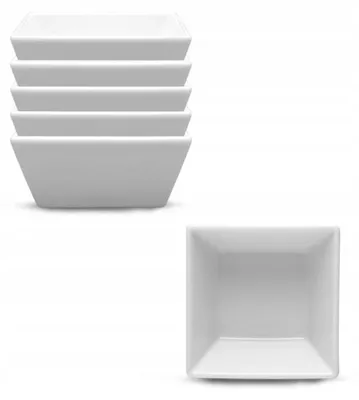 Produktbild von Lubiana Classic Salatschüssel quadratisch 10x10cm 6 Stück