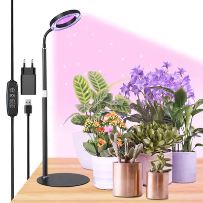 Productafbeelding van Led-groeilamp voor kamerplanten, volledig spectrum met automatische timer