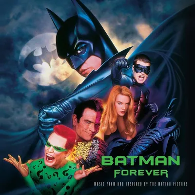 Produktbild von Various Artists - Batman Forever (O.S.T.) (Limited Indie Edition) (Blue/Silver Coloured) (2 LP)