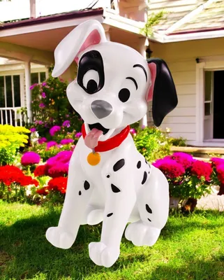 Produktbild von Gartenfigur Dalmatiner-Welpe Patch 42cm Wetterfeste Disney Dekoration für Garten