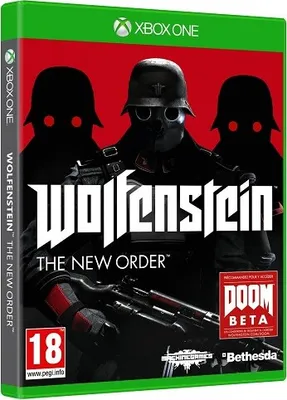 Zdjęcie produktu dla Bethesda Wolfenstein: The New Order, Xbox One, Xbox One, od 17 lat, Nośnik fizyczny