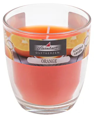 Produktbild von Duftkerze im Glas "Cero" Orange 80/74 mm, ca. 27 h