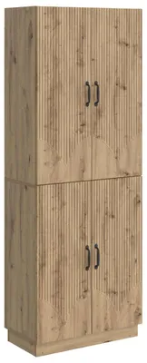 Image de vidaXL, ensemble de deux armoires, bois imitation chêne artisanal