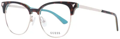 Produktbild von Guess GU2798 Brillenfassung Damen Metall & Kunststoff Braun 53-17-140