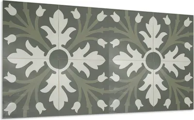 Produktbild von Pflanzenmuster Auf Fliesen – Selbstklebende Fliesen – Wandverkleidung – Wandpaneel – PVC Fliesen – Vinylflisen – PCV Flisen – Selbstklebend – Wanddeko –100 x 50 cm