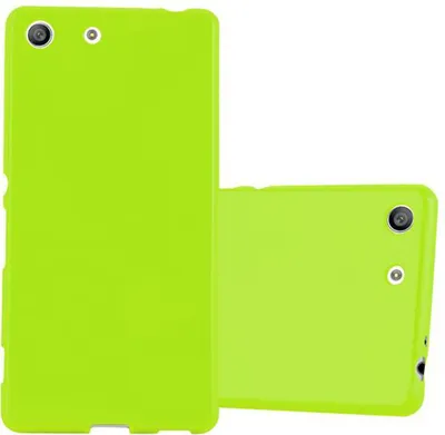 Produktbild von Cadorabo Schutzhülle für Sony Xperia M5 Hülle in Grün TPU Etui Hülle Case Cover