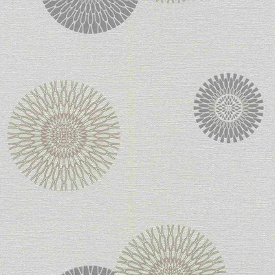 Produktbild von Vliestapete 808810 hellgrau mit Pusteblume 10,05mx0,53m