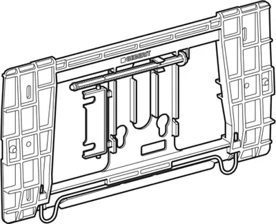 Produktbild von Geberit 240513001 Befestigungsrahmen f.Twinline BetPl.