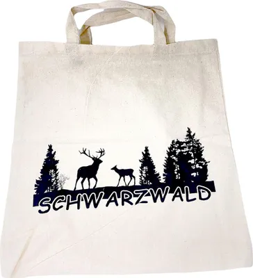 Produktbild von Authentische Schwarzwald Baumwolltasche: 100% Baumwolle, 38x42 cm, FeineHeimat