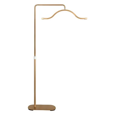 Image de Lampadaire Fosoto, puissance 45W, température de couleur réglable, or