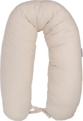 Produktbild von MamaLoes Stillkissen Soft Baumwolle Ecru ML020419