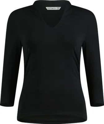 Produktbild von Kustom Kit - Oberteil Stehkragen für Damen BC5171 (38 DE - 40 DE) (Schwarz)