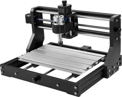 Obrázek produktu pro CNC gravírovací stroj – 400 × 300 × 240 mm – frézování a laserové gravírování, 10 000 ot./min