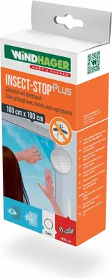 Image de Windhager Moustiquaire Plus, 100 x 100 cm, blanc (1 pièce)