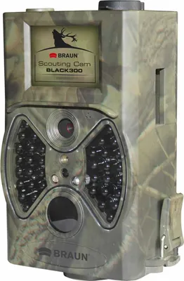 Obrázek produktu pro Braun Photo Technik Scouting Cam BLACK300, Bezpečnostní IP kamera, Venkovní, Kabel, Zeď, Zelená, Krabice