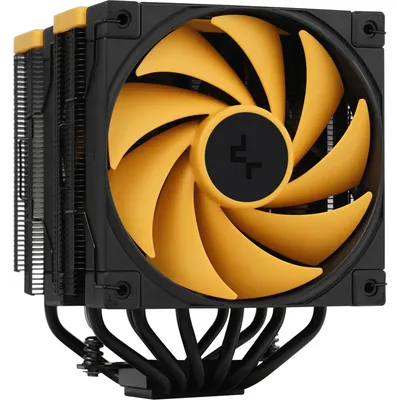 Obrázok produktu pre DeepCool AK620 Zero Dark Zoria Procesor Vzduchový chladič 12 cm Čierny, Žltý 1 ks.