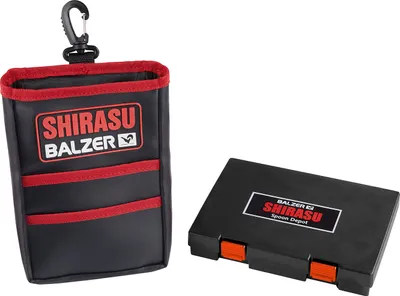 Produktbild von Balzer Shirasu Gürteltasche mit Box - Angeltasche für Kunstköder