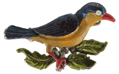 Hutanstecker bunter Vogel von Hut-Breiter in bunt