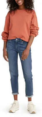 Immagine prodotto di Jeans da donna Levi's, modello Boyfriend, vita media, colore Lapis Gem, taglia media, 30W 30L
