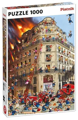 Zdjęcie produktu dla Piatnik Puzzle 1000 Ruyer Straż Pożarna