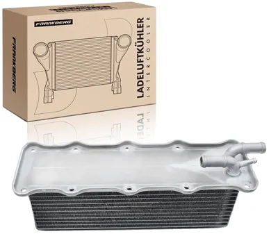 Zdjęcie produktu dla Chłodzenie turbo, długość 307 mm, szerokość 55 mm, głębokość 104,5 mm, średnica wlotu 16 mm, średnica wylotu 16 mm