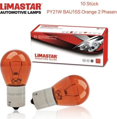 Zdjęcie produktu dla 10 sztuk 12V 21W BAU15s P21W żarówka żarówka żarówka żarówka samochodowa pomarańczowa