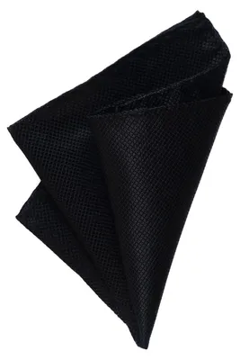 Produktbild von DonDon Herren Einstecktuch 21 x 21 cm für feierliche Anlässe schwarz