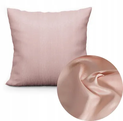 Produktbild von Markizeta Dekorative Kissenhülle 40x40 cm Glänzend Rosa
