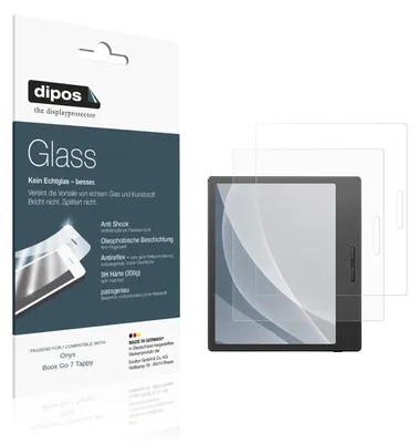 Image de 2x Protection écran pour Onyx Boox Go 7 Tappy mat Verre souple Film Protecteur 9H dipos