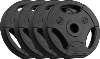 Produktbild von Bitumenlastsatz 4x2,5kg 10kg Loch 31mm Plattengriffe Rebel