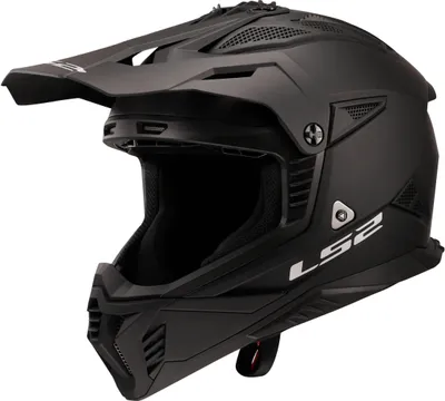 Produktbild von LS2 MX708 FAST II SOLID MX-Helm S in schwarz