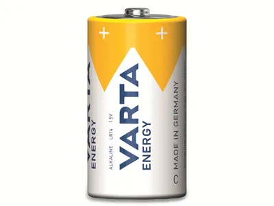 Produktbild von Varta ENERGY C, Einwegbatterie, LR14, Alkali, 1,5 V, 2 Stück(e), 50 mm