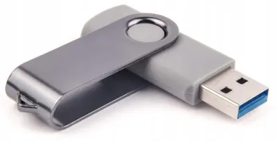 Produktbild von MemoRabbit TWISTER USB-Speicherstick 32 GB USB 3.0 Grau