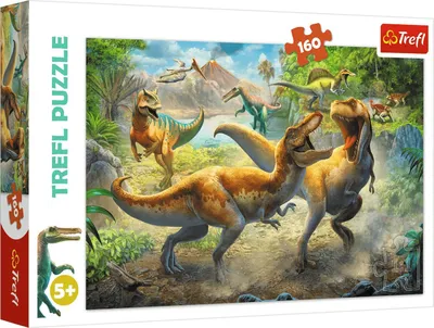 Produktbild von Trefl Puzzle Dinosaurier 160 Teile