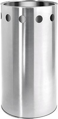 blomus Schirmständer SYMBOLO 68043 silber Edelstahl