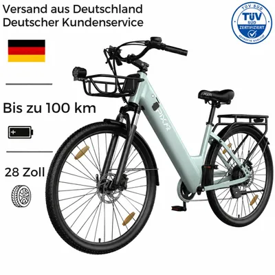 Produktbild von PiXLPiLOT C1 Pro Pedelec 28 Zoll, 36V 18Ah Akku bis 150km Reichweite, Shimano 7 Gang, KI-generiertes Bild