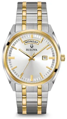 Immagine prodotto di Orologio Bulova da uomo argento e oro Bulova-98C127