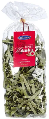 Produktbild von Culinaria Spinat Walznudeln 8 mm aus Hartweizen 500g 3er Pack