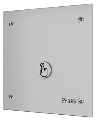 Obrázek produktu pro Sanela Piezo ovládání sprchy pro jednu vodu se speciálním antivandalovým krytem, 6 V SLS 01PBA