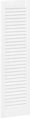Produktbild von vidaXL Schranktür Lamellen-Design Weiß 99x29,5 cm