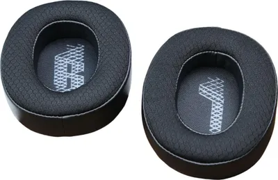 Produktbild von INF Premium Schwarz Leder & Mesh Ohrpolster für JBL LIVE500BTNC
