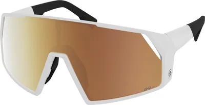 Produktbild von Scott Pro Shield Light Sensitive Sonnenbrille white matt AMP LS gold chrome S1-3