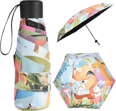 Produktbild von Famanu Mini-Regenschirm - ultraleicht und tragbar