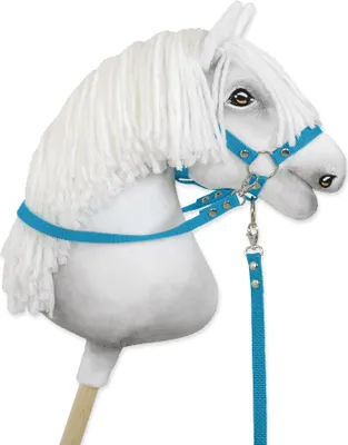 Obrázok produktu pre Otěže Hobby Horse - tyrkysové